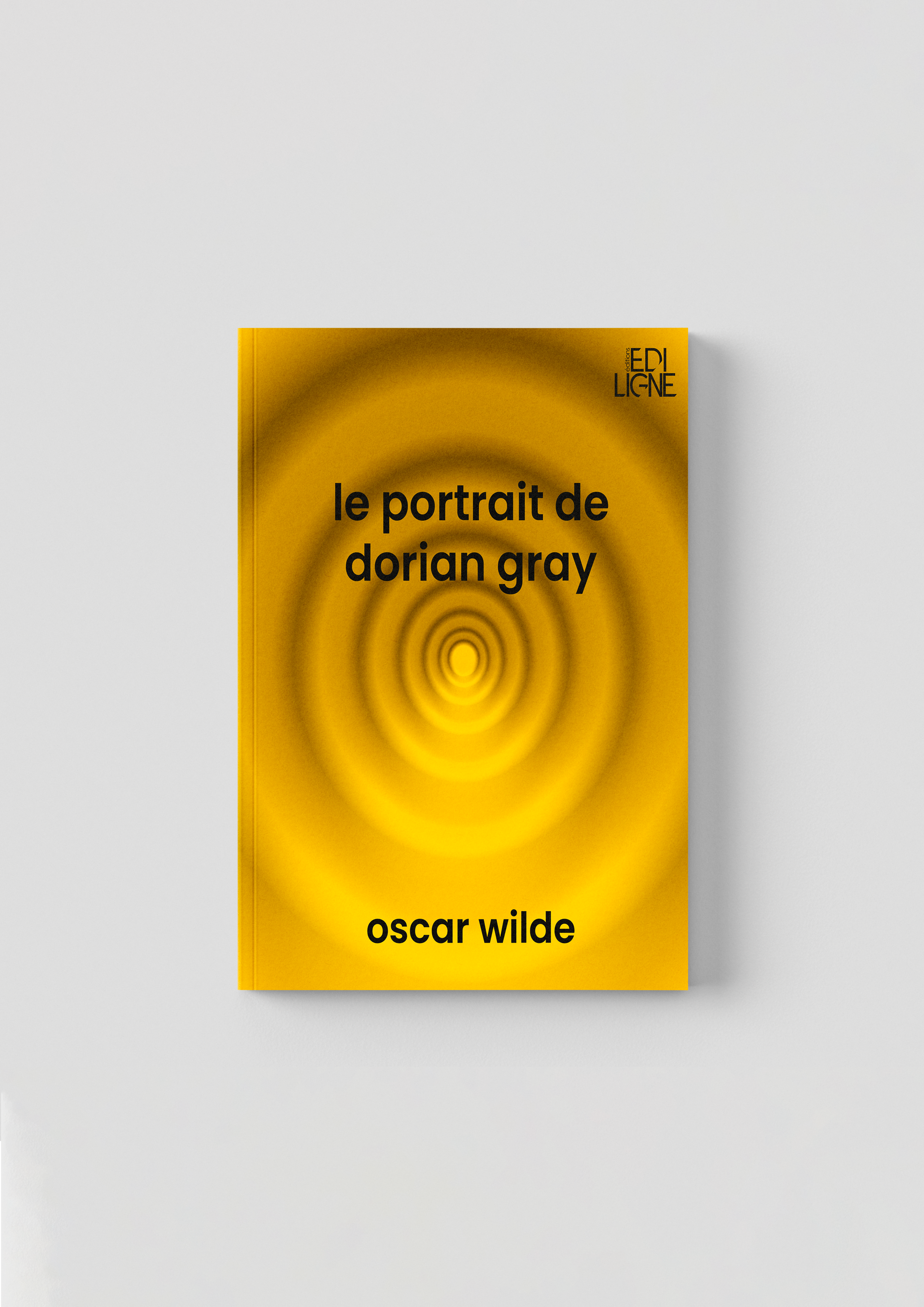 Création d'une couverture abstraite à l'occasion d'une edition spécial du 'Portrait de Dorian Gray' de Oscar Wilde.